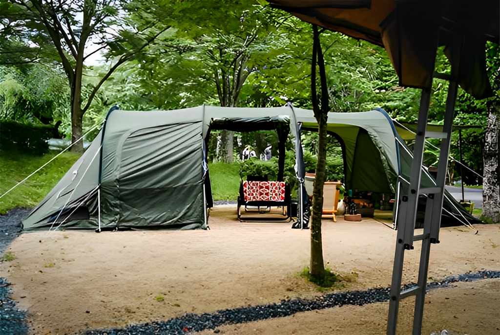 DODカマボコテント3Lをキャンプ初心者が設営してみた！！かかった時間